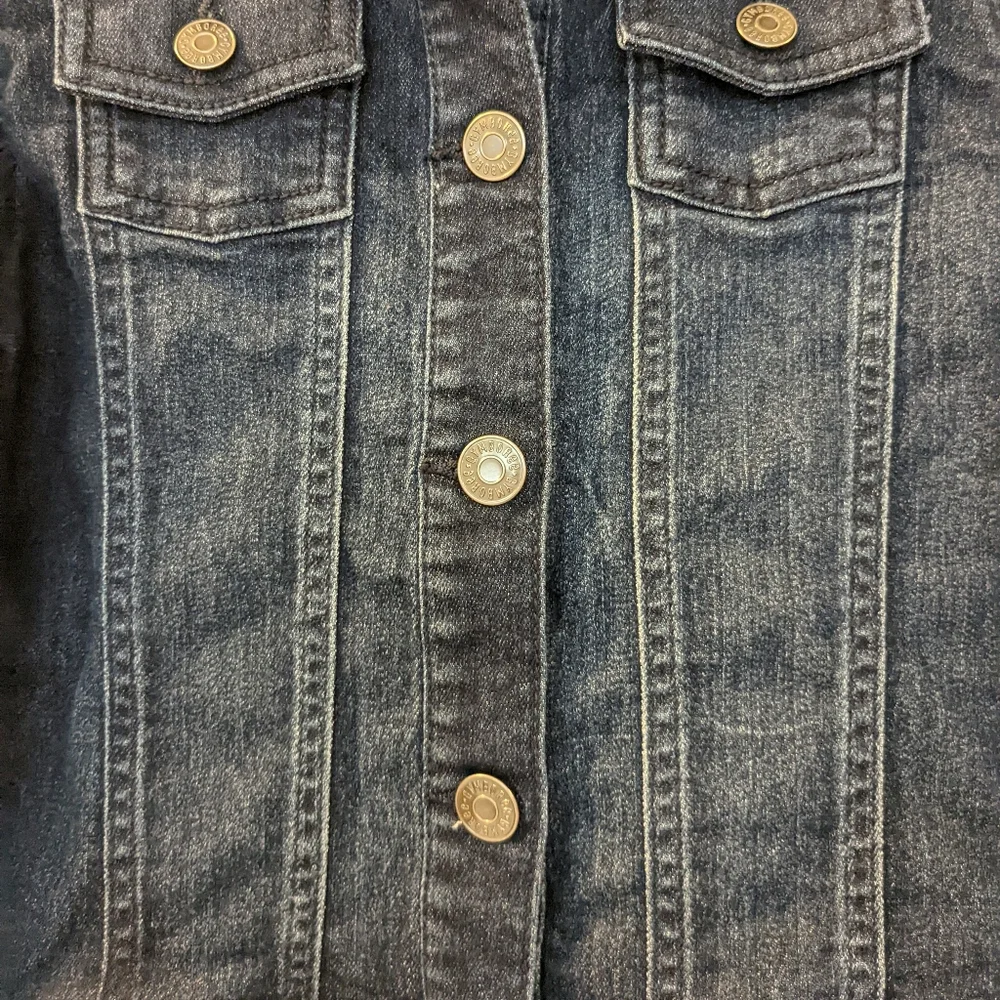 Gymboree denim jean jacket girls size small 5/6